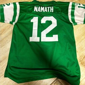 Vintage throwback Reebok Joe Namath jets Jersey